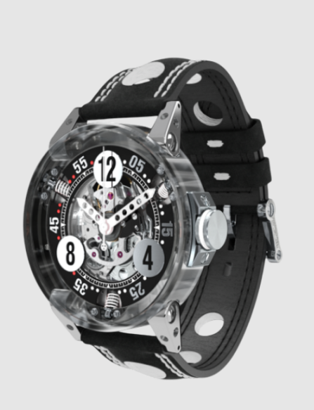 BRM Racing V6-44-SA Makrolon White Replica Watch